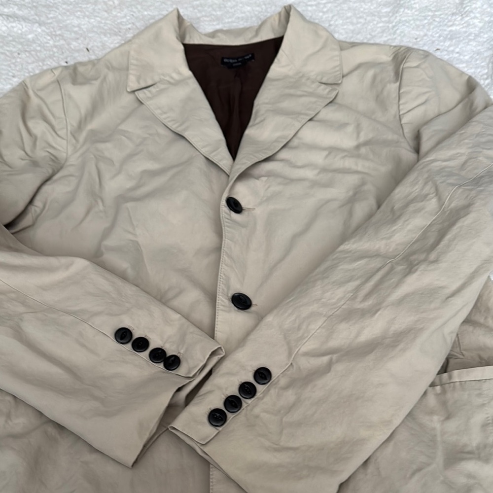 Guess Tan Performance Jacket Lightweight Tailored - image 3